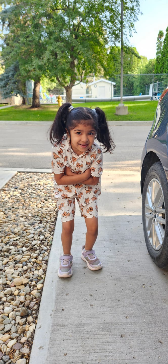 Customer photo review of Quirky Tiger Coord Set