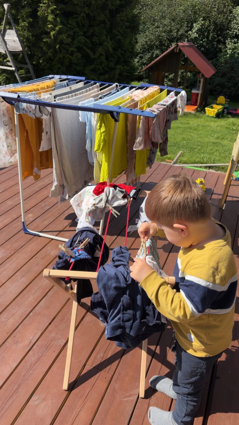Customer photo review of Tørkestativ med klyper