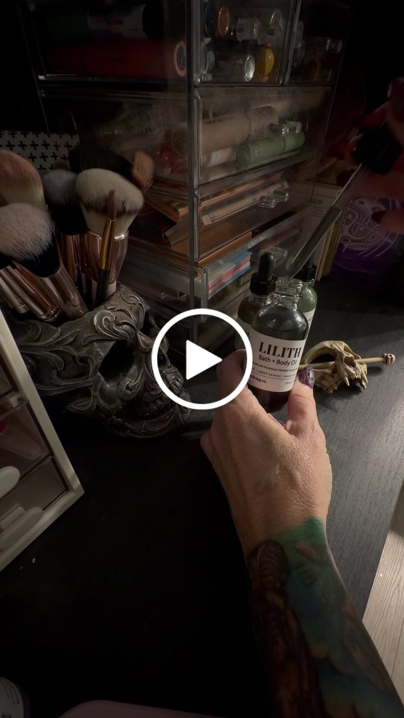 Customer video review of LILITH Bath & Body Oil