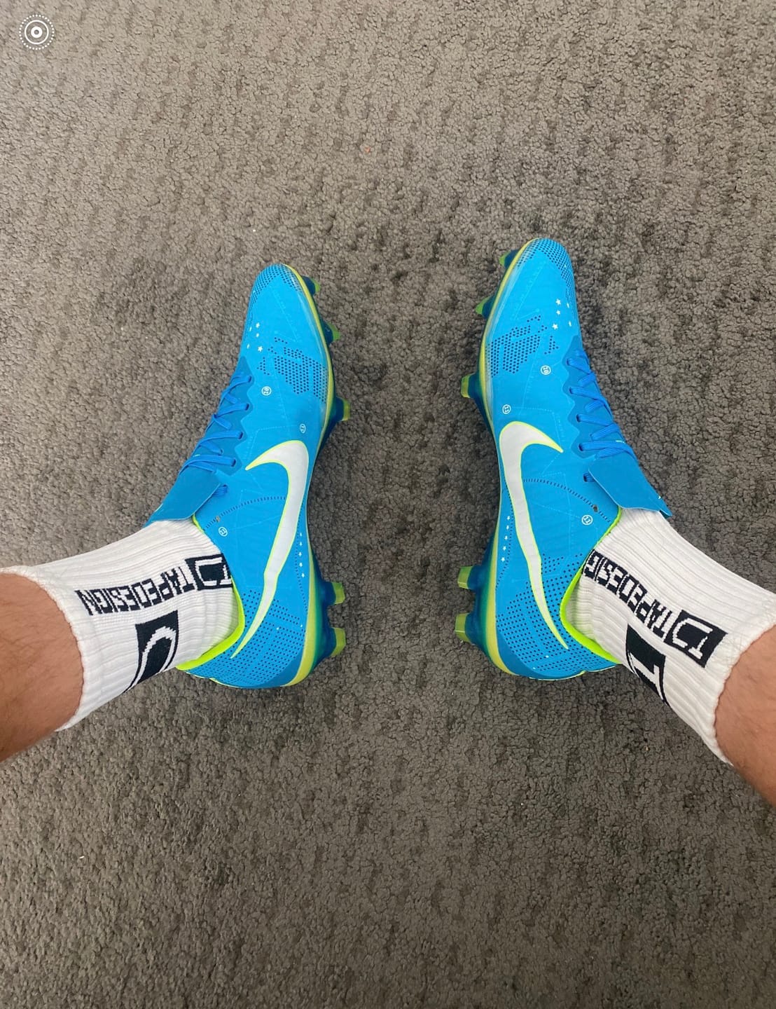 Customer photo review of Nike Mercurial Vapor 11 Elite FG Neymar - Bleu/Vert