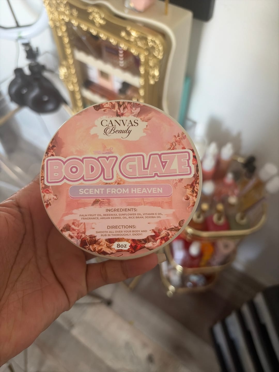Customer photo review of BODY GLAZE: SCENT FROM HEAVEN
