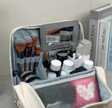 Customer photo review of Waterproof Large-Capacity Portable Makeup Bag