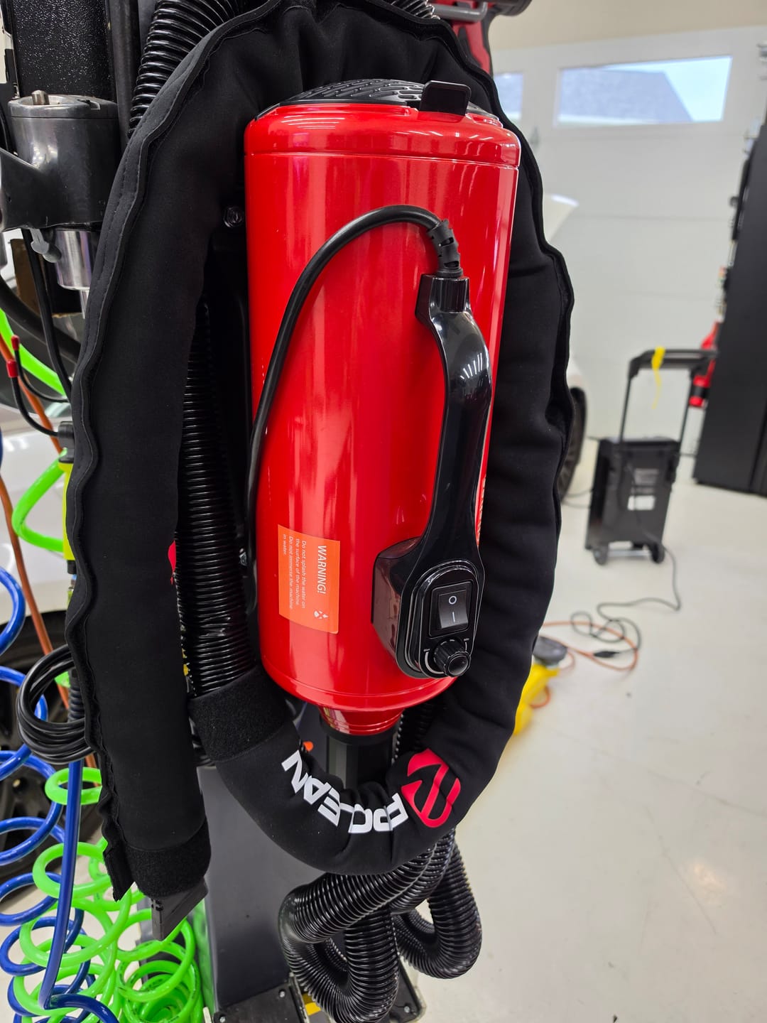 Customer photo review of Ripclean™ Shop Vacuum Hose Cover