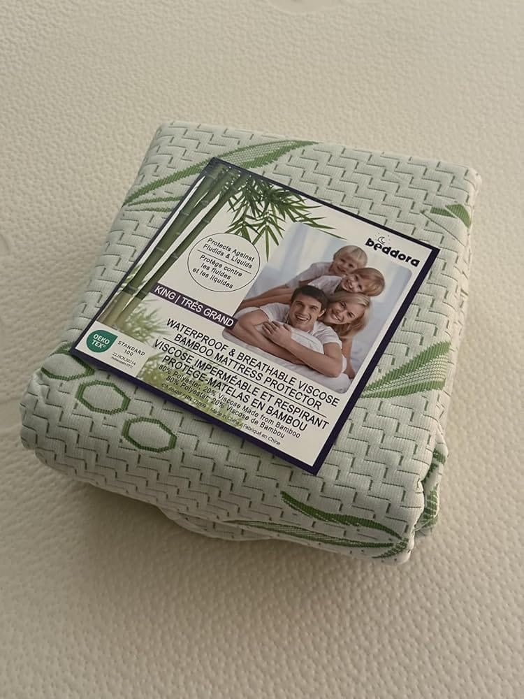 Customer photo review of Bamboo Mattress Protector
