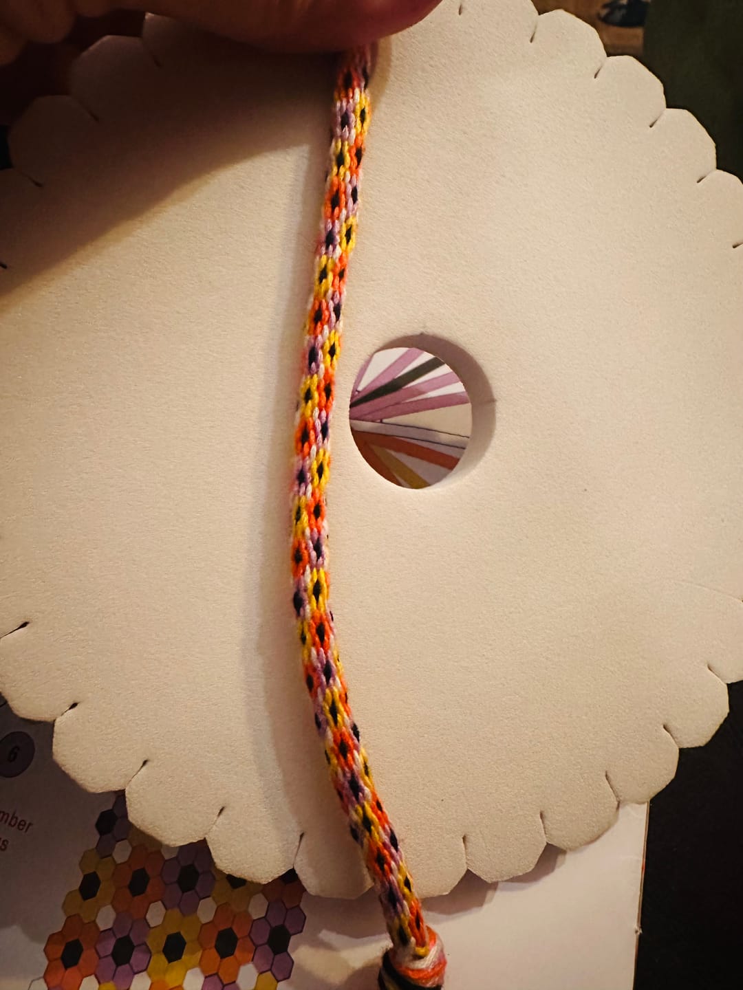 Customer photo review of Kumihimo Bracelet Kit