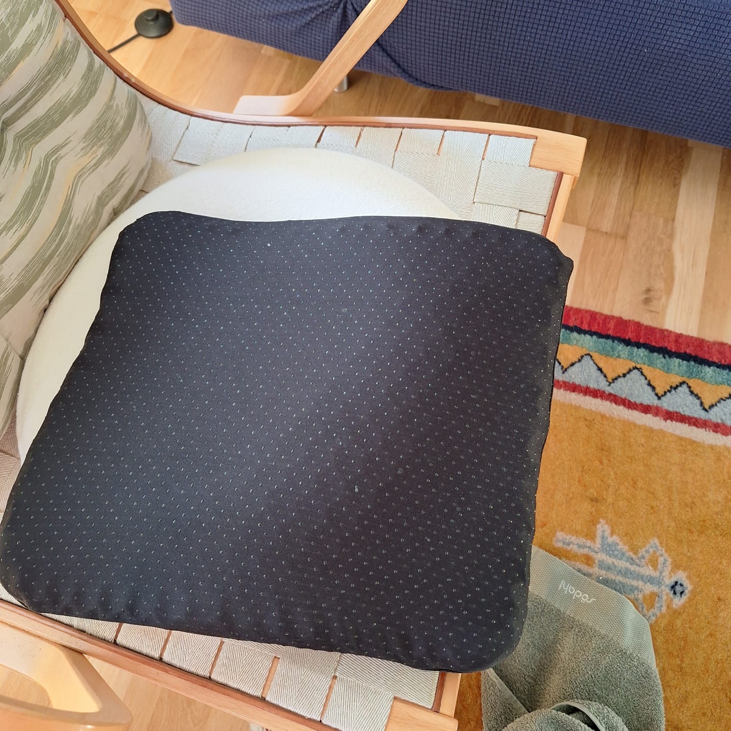 Customer photo review of Siddepude af støddæmpende gel med bikubestruktur