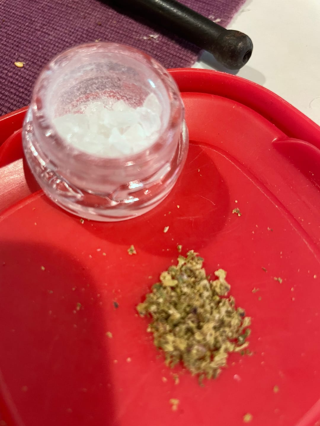 Customer photo review of THCa Diamonds