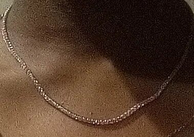 Customer photo review of Monaco Tennis Choker Necklace