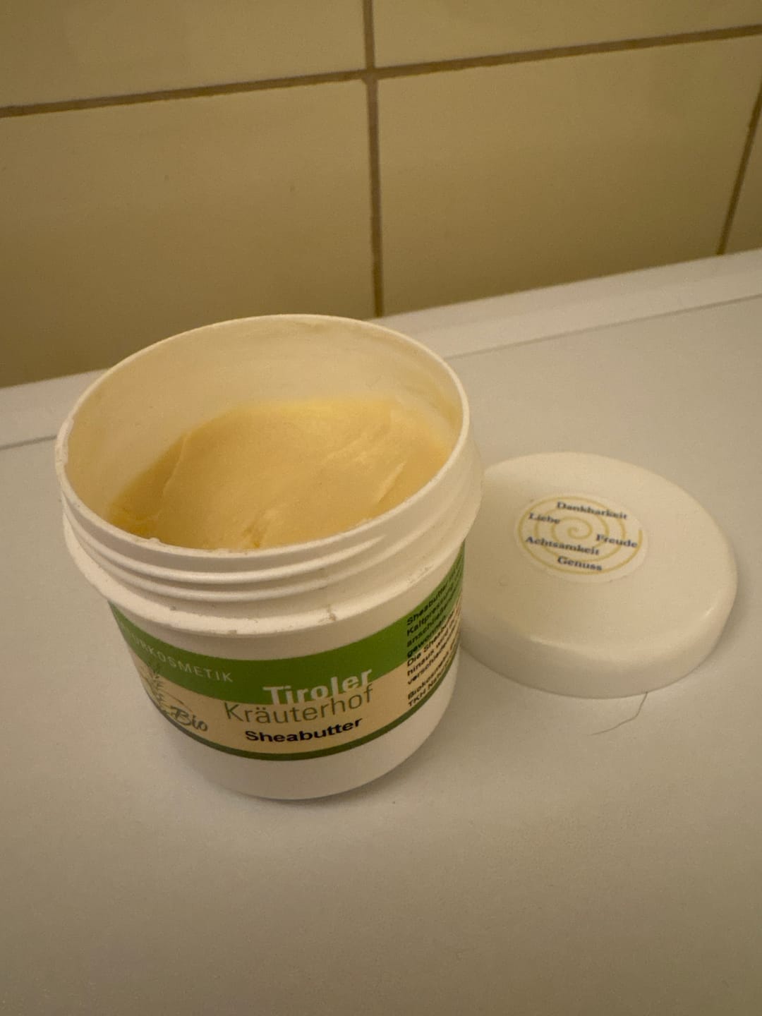 Customer photo review of Bio Sheabutter (100 ml)