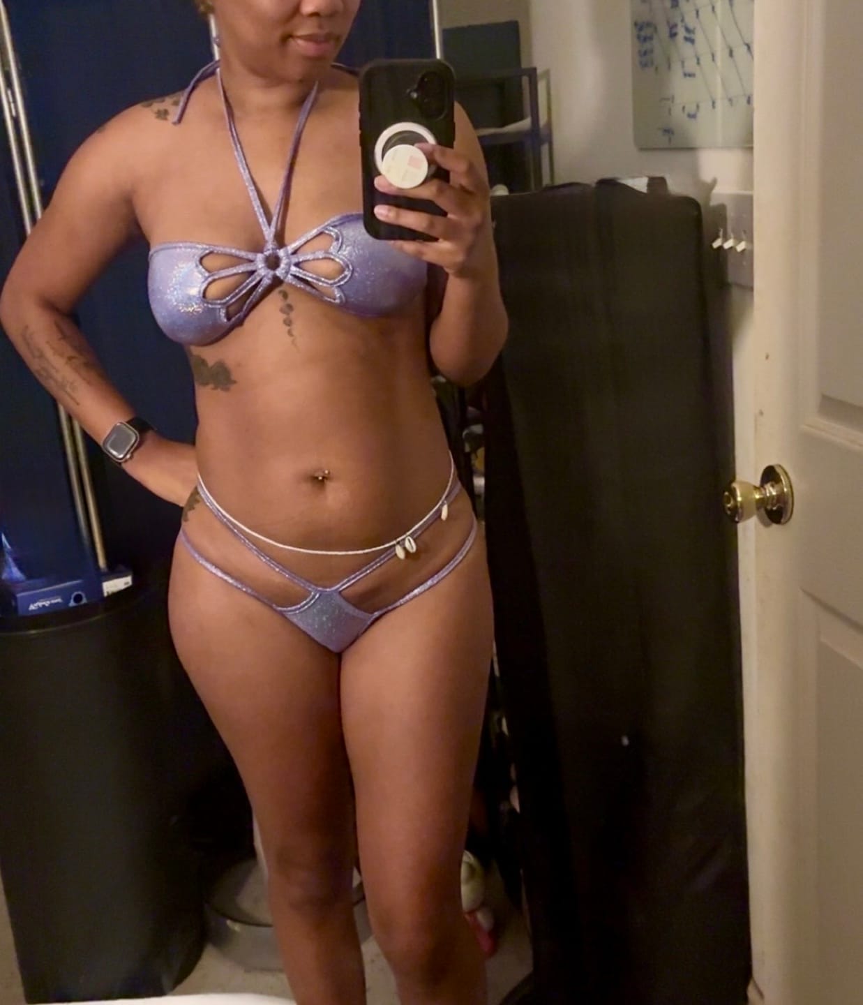 Customer photo review of Stage Fairy Set: Glittery Lilac