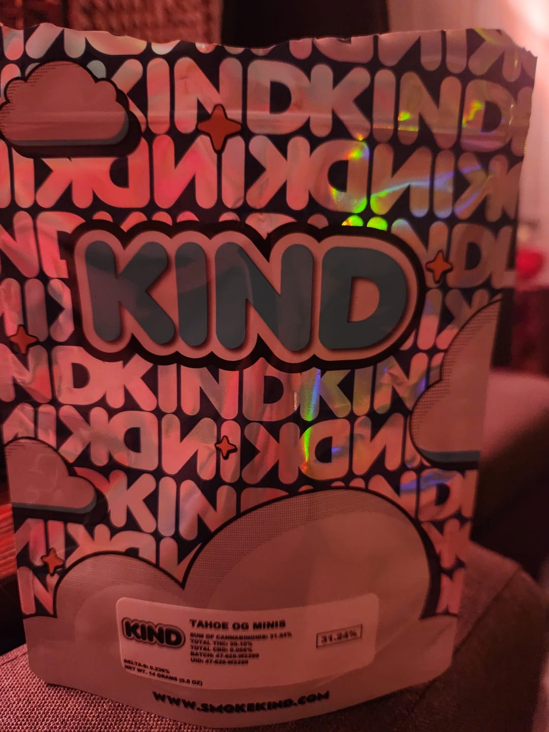 Customer photo review of Tahoe OG - Minis - 14 Grams - Indica