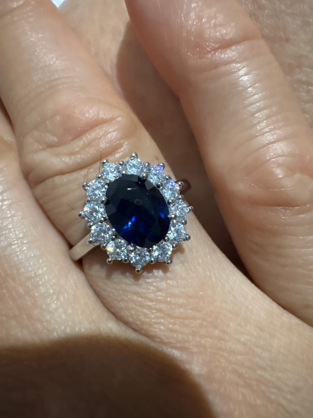 Customer photo review of Anillo Circonitas Preciosas