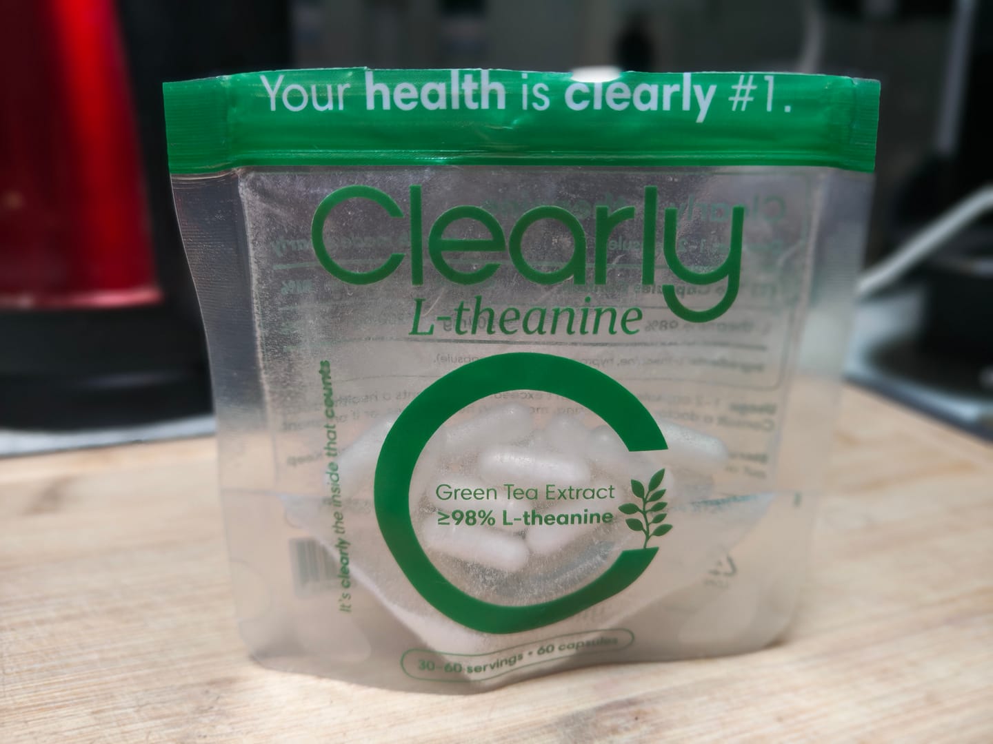 Customer photo review of L-theanine