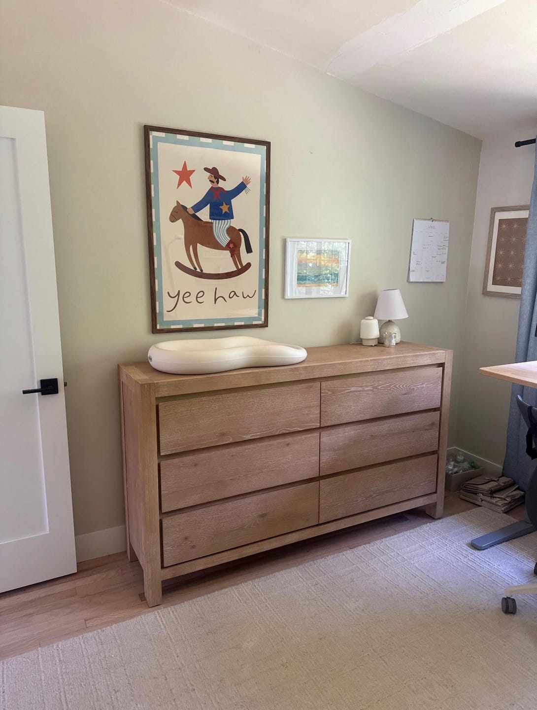 Customer photo review of Cowboy Western – Nursery & kids wall art