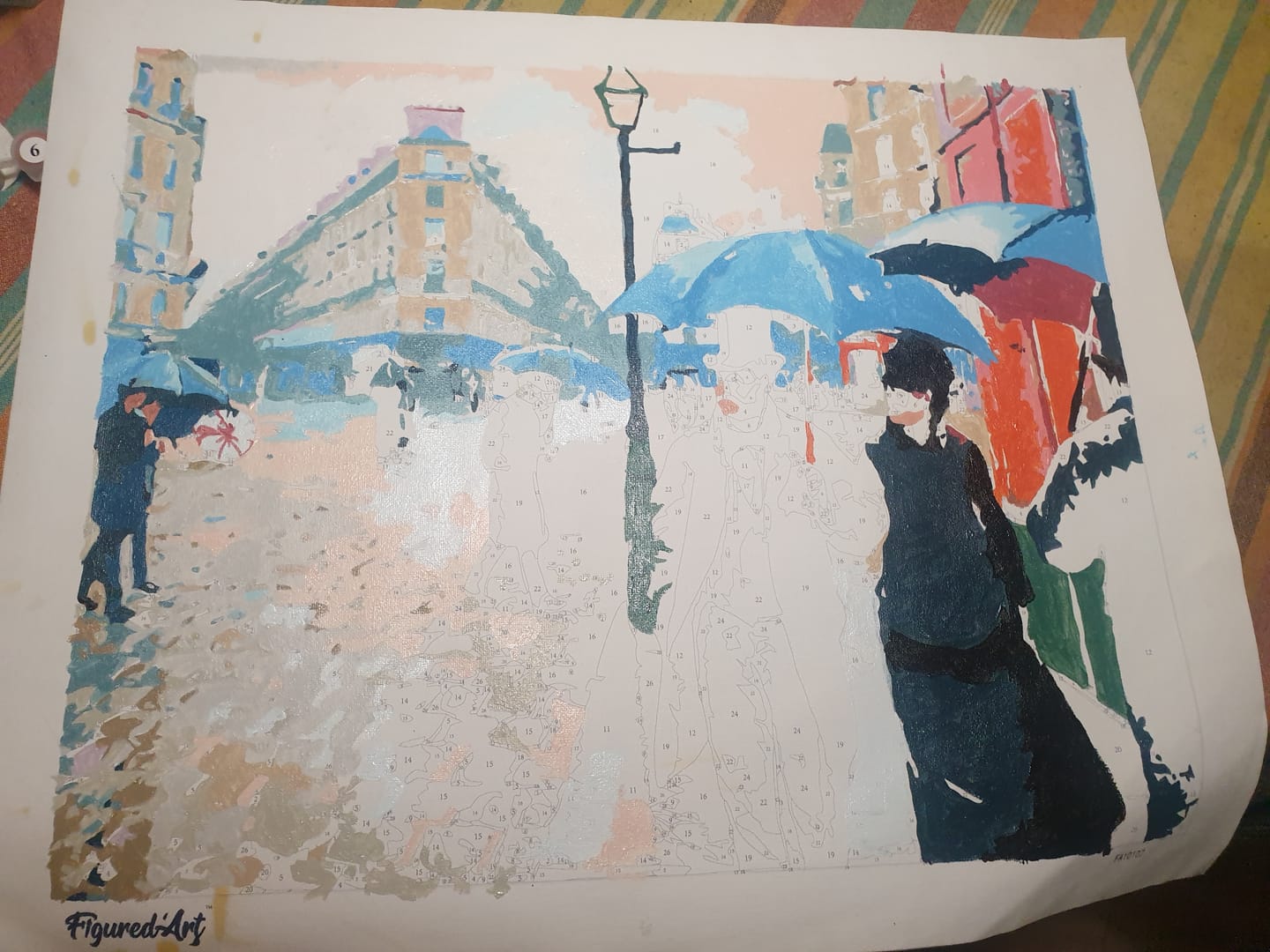 Customer photo review of Rue de Paris, temps de pluie - Gustave Caillebotte