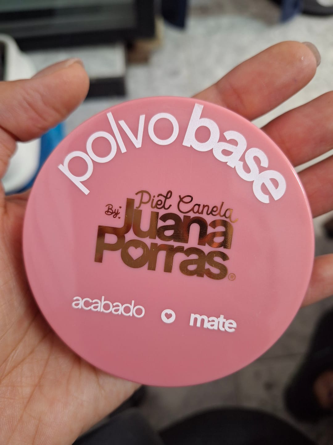 Customer photo review of Polvo base Compacto