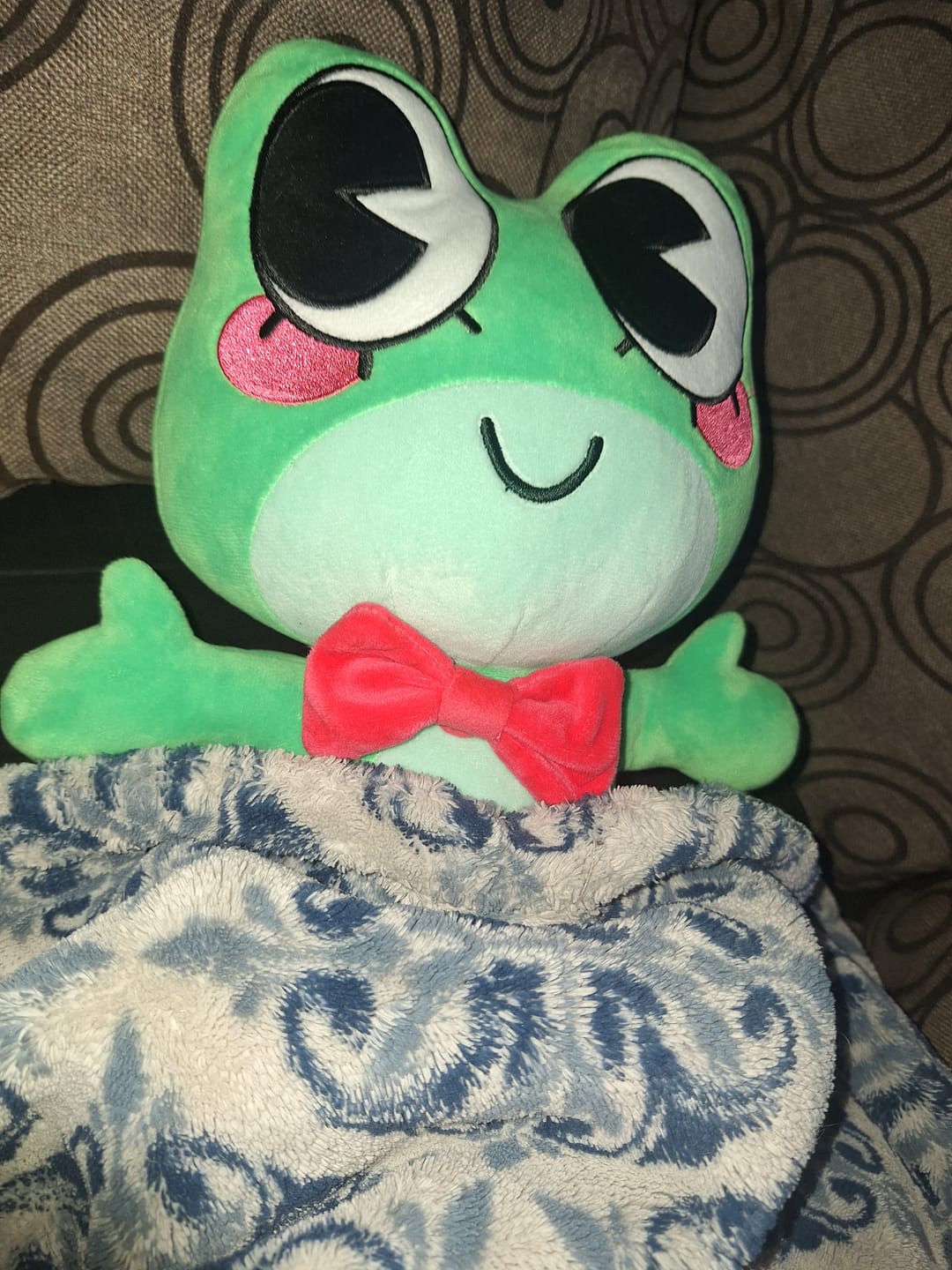 Customer photo review of Ribbit Plush