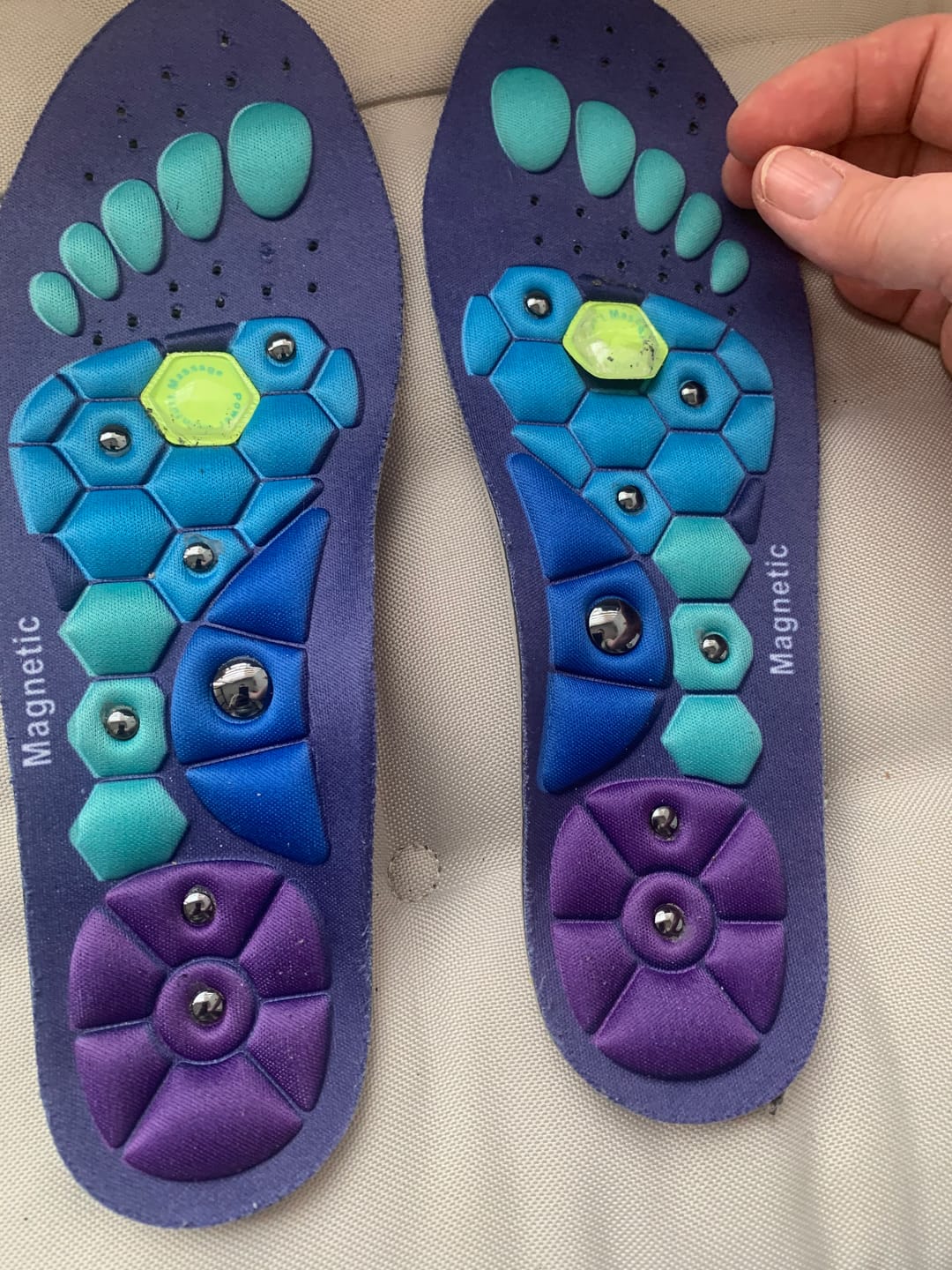 Customer photo review of ReliveX™ Magnetische Inlegzolen | Verlies Gewicht bij ELKE STAP