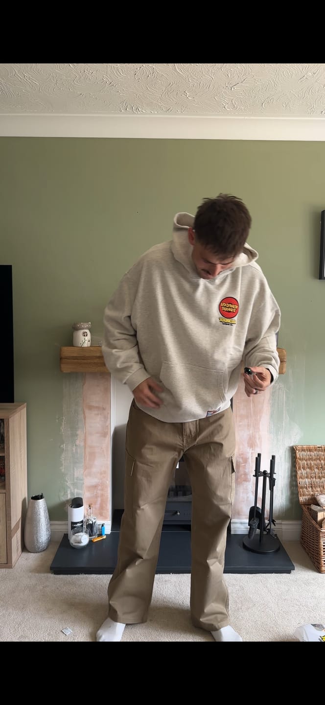 Customer photo review of 5114 - Looney Tunes Embroidered Hoodies