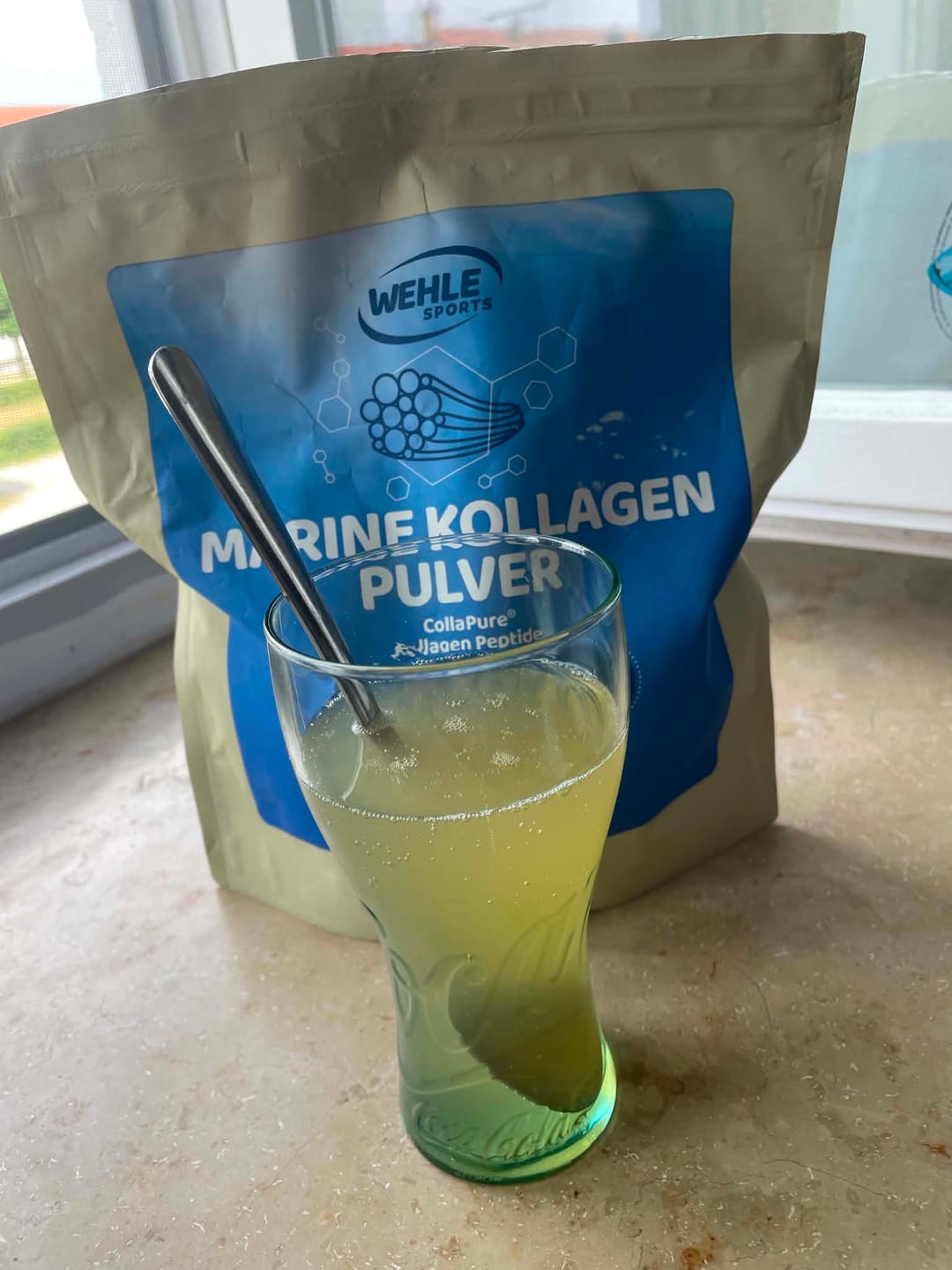 Customer photo review of Marine Kollagen Collagen Peptide - 500g