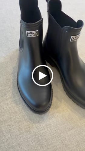Customer photo review of Ink Rain Boots
