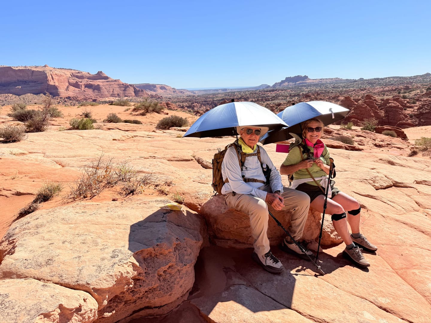 Customer photo review of Lightrek Hiking Umbrella
