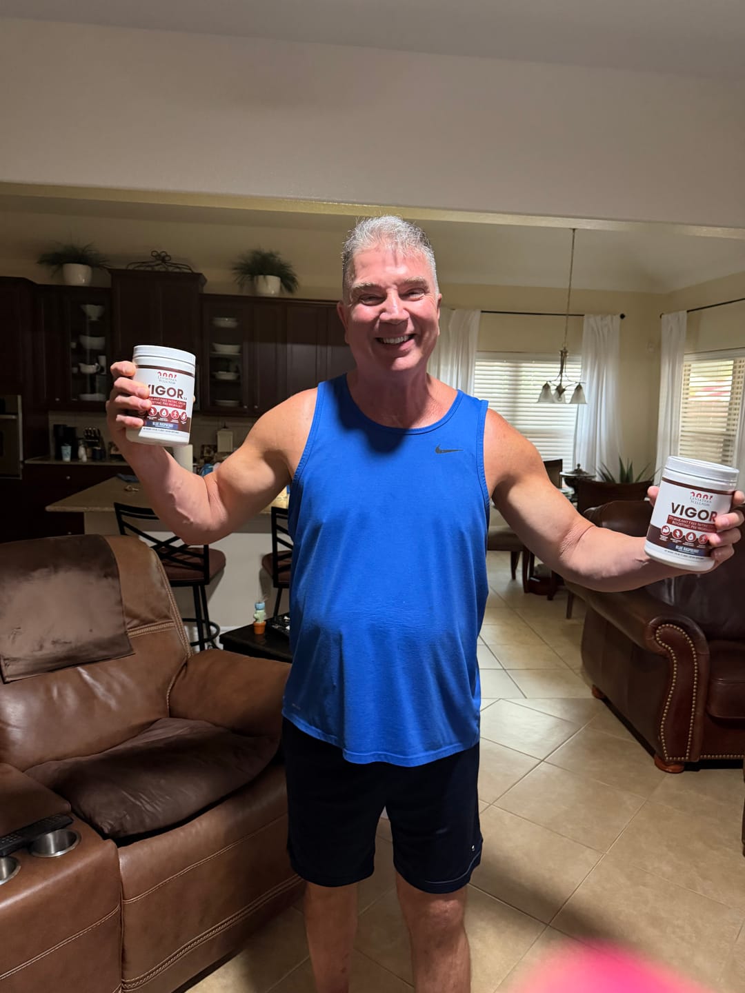 Customer photo review of Vigor 2.0 - Stimulant Free Pre-Workout
