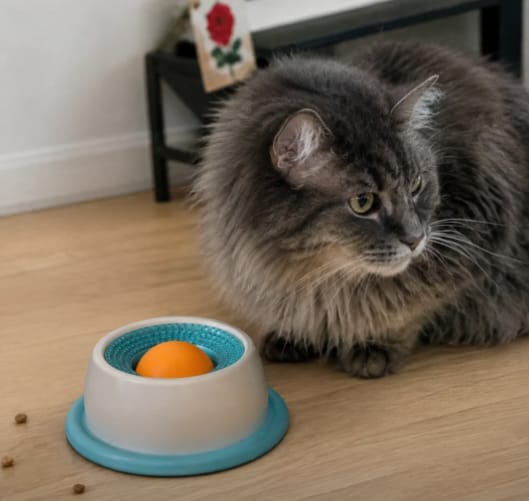 Customer photo review of Sashacat™ LickBowl