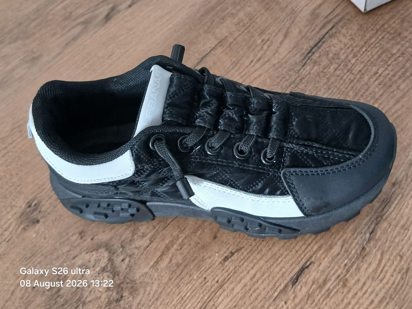 Customer photo review of Urbanart Palaid 4 Lycra Sneaker - Black (youth)