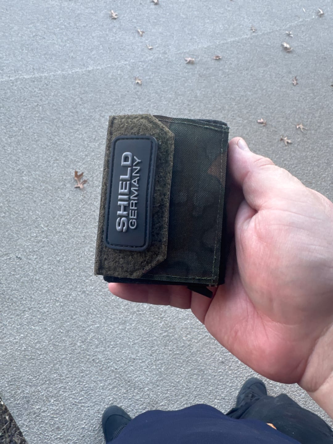 Customer photo review of Tactical Wallet MK2 - Schwarz