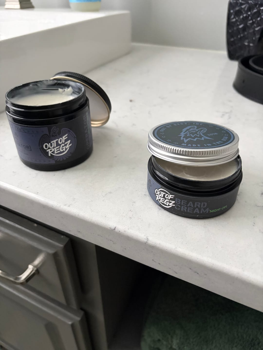 Customer photo review of Operator Pomade Triple Pack