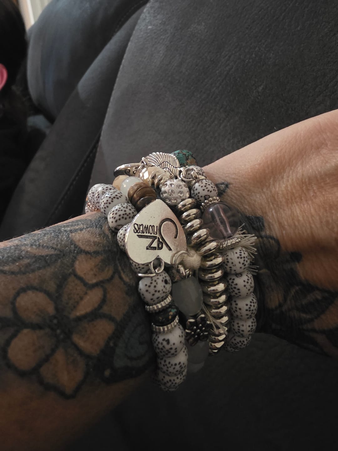 Customer photo review of Roo - Stretchy Doodah Stack Bracelet