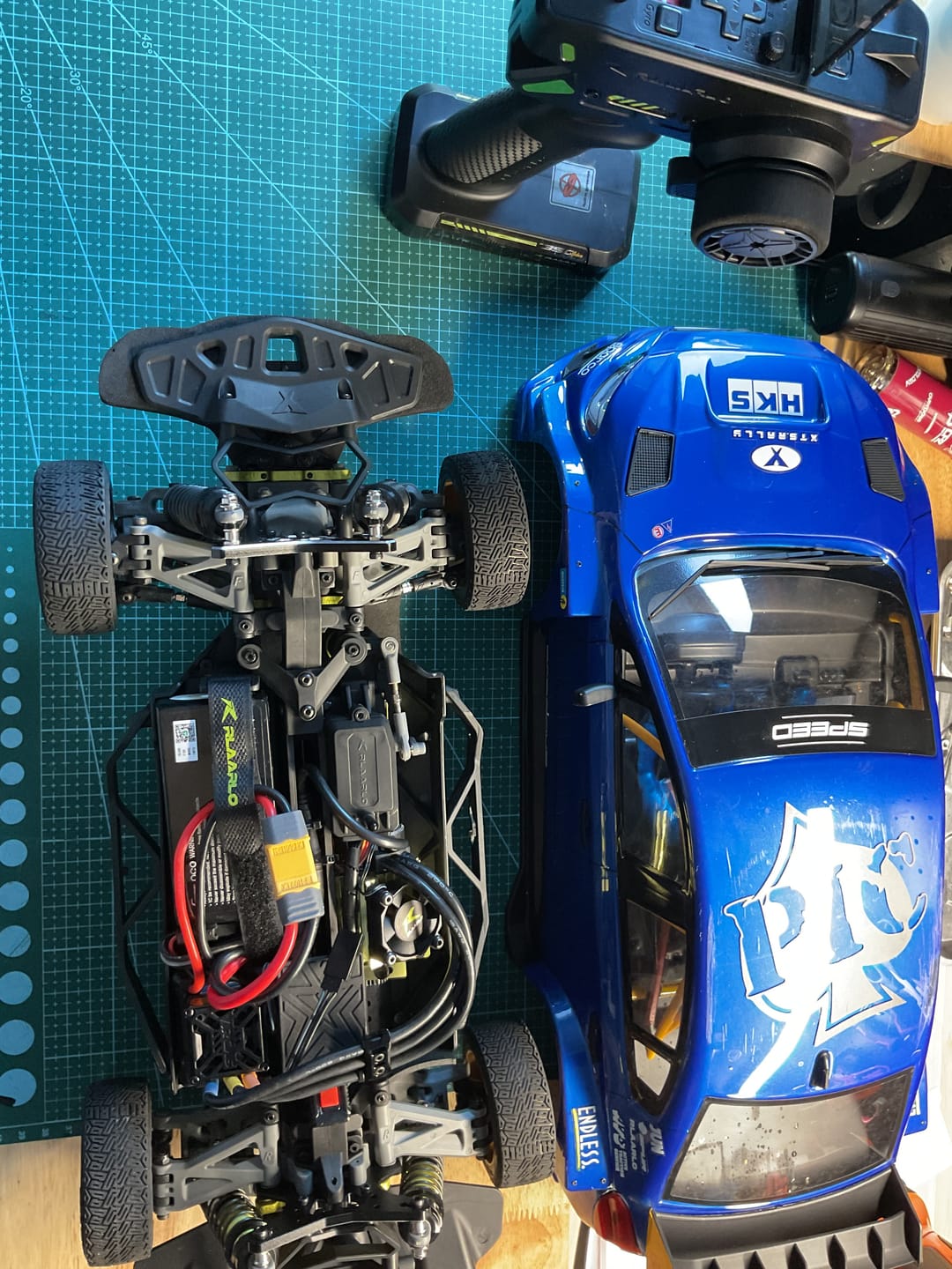 Customer photo review of Rlaarlo 1/10 Scale RTR 4WD Carbon Fiber Brushless RC Rally Car | XTS-S10