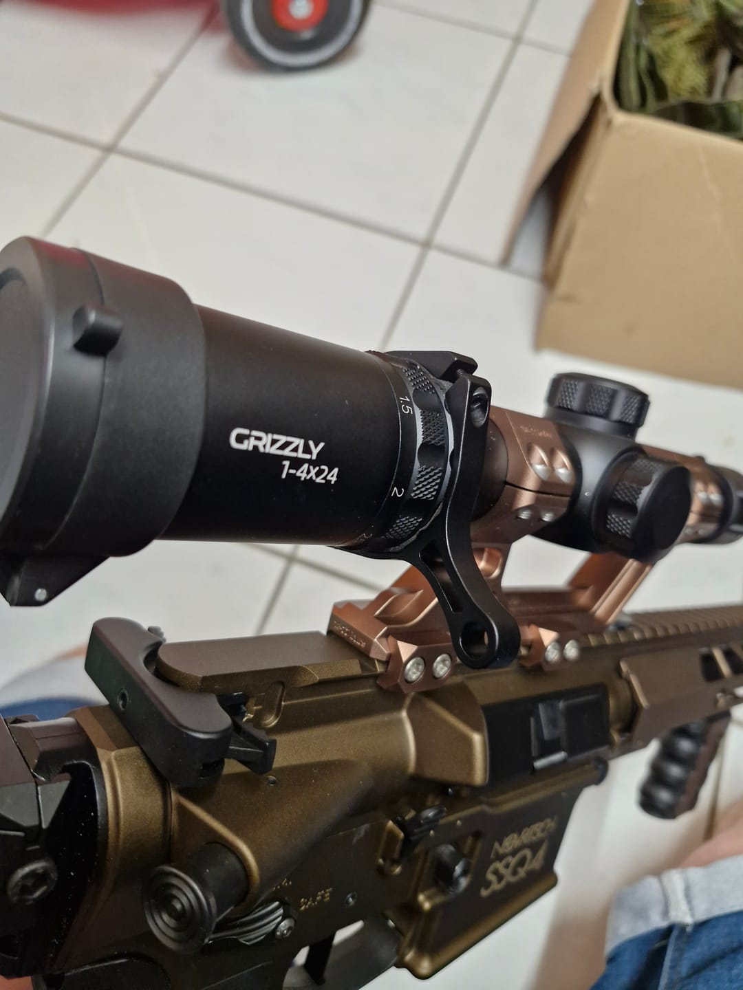 Customer photo review of Vector Optics SCOT-57FF Verstellhebel für Vergrößerung Universal 42-47mm