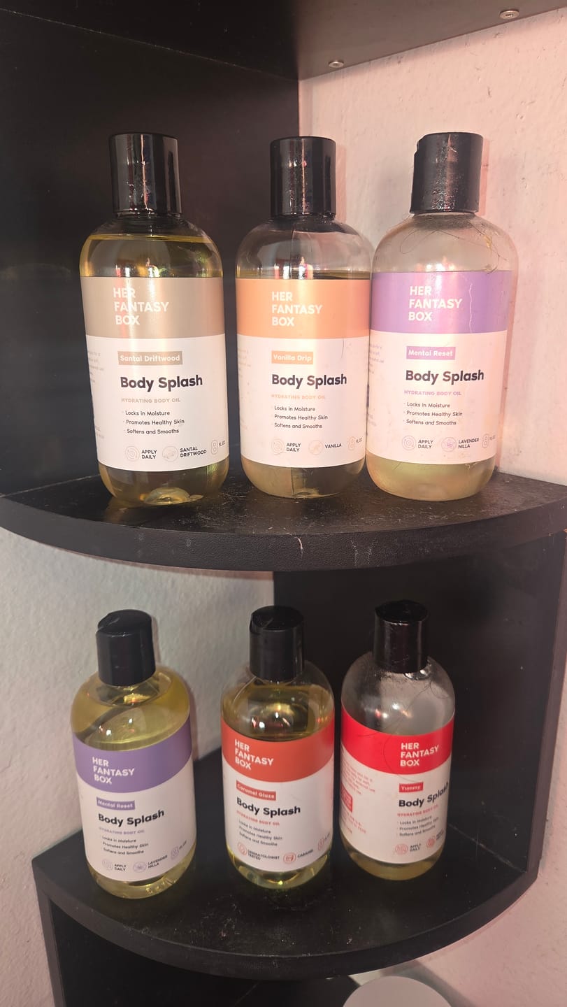 Customer photo review of Body Oil Gift Set