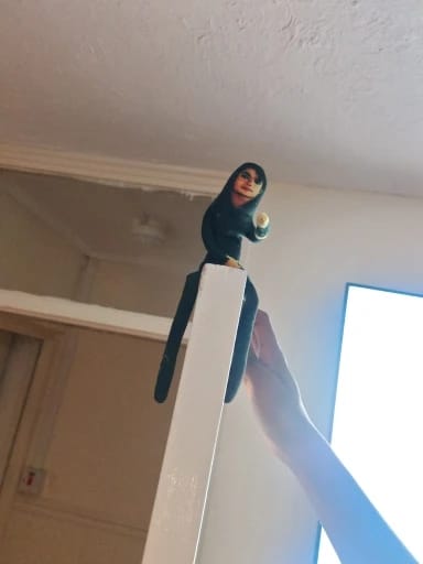 Customer photo review of Mini Michael Doll Plush