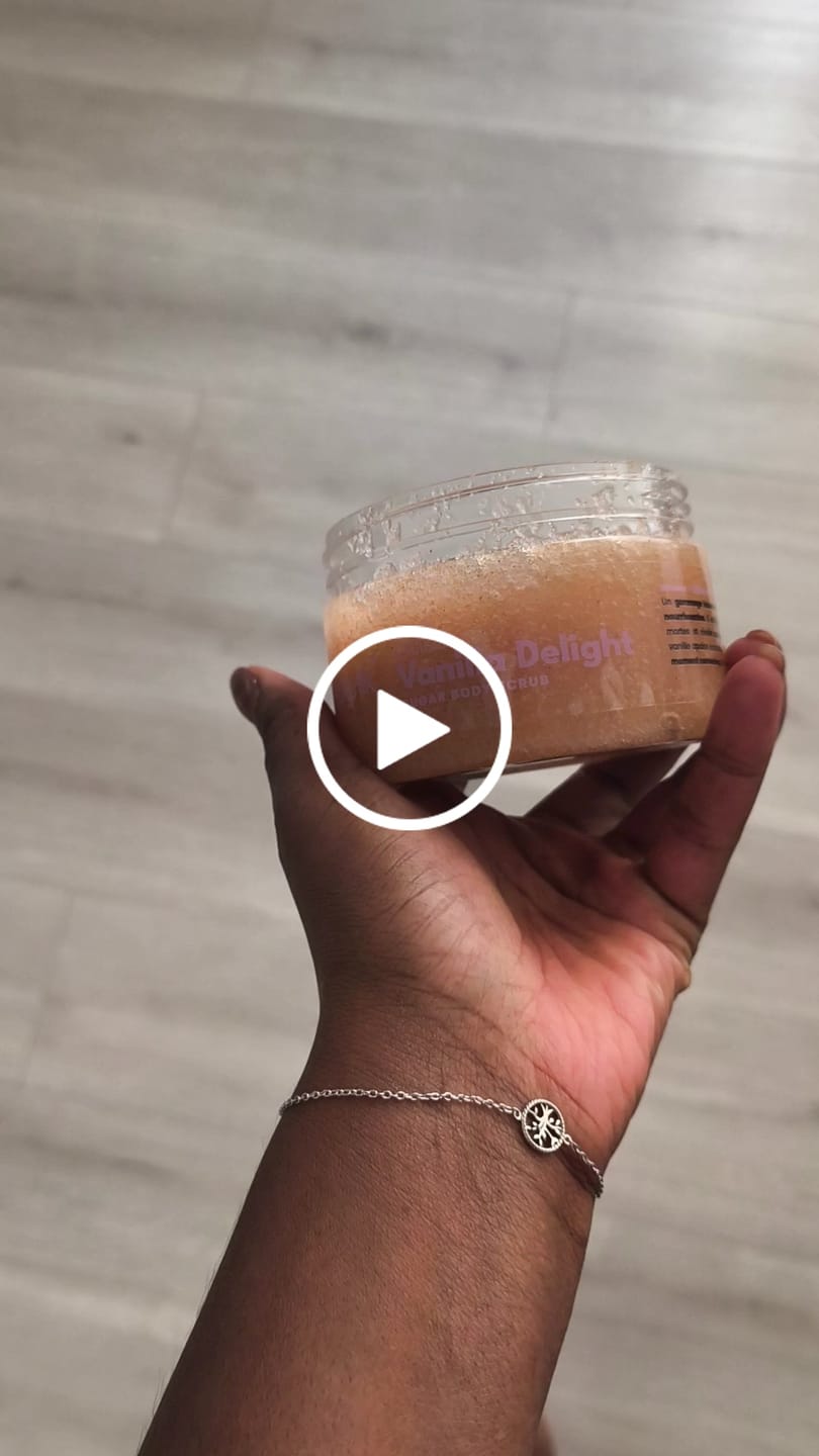 Customer video review of Vanilla Delight - Body Scrub