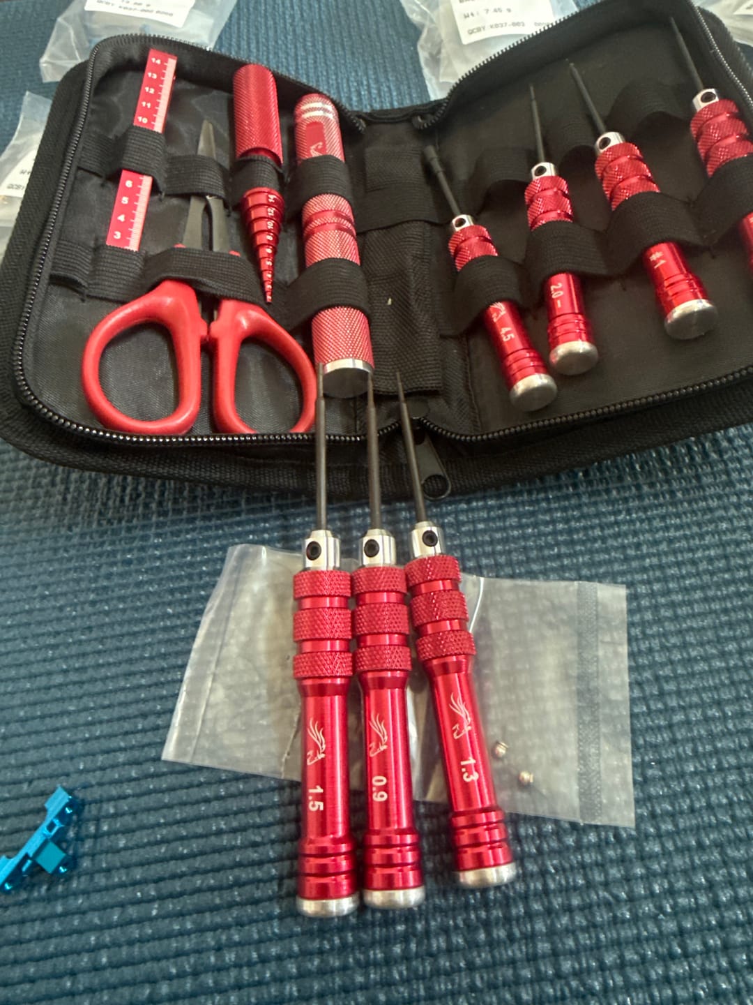 Customer photo review of Silver Horse RC Master Tool Kit for Mini-Z and 1/28 scale (in 4 Colors!)