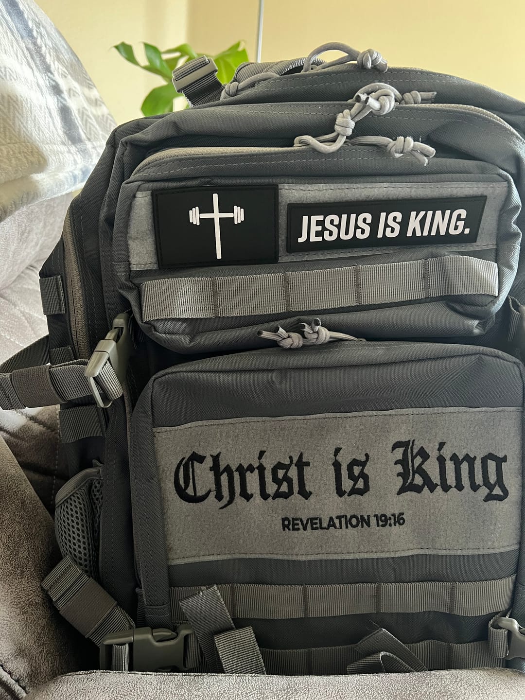 Customer photo review of HolStrength 45L Tactical Backpack