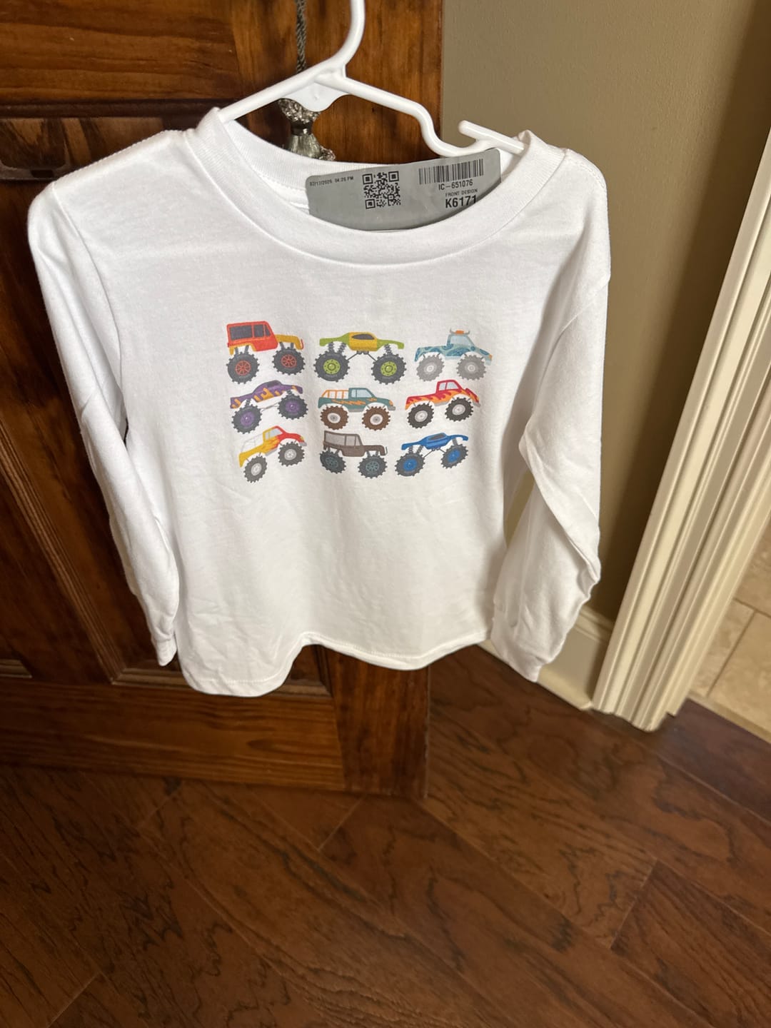 Customer photo review of Colorful Monster Truck Doodle (Kids)