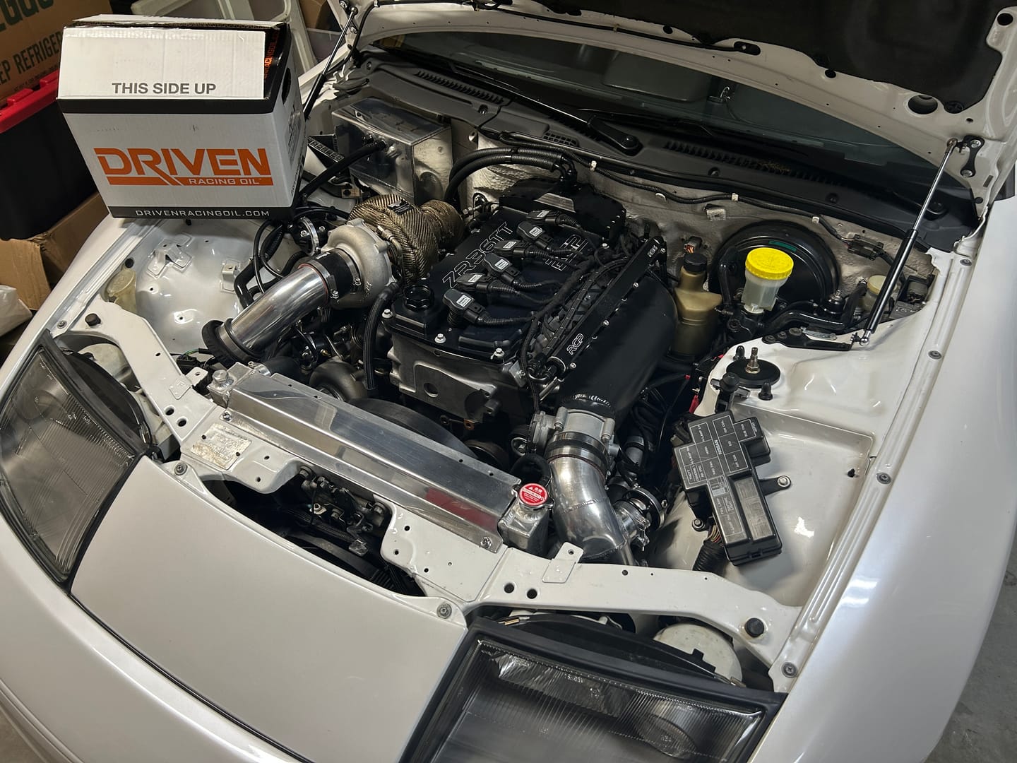 Customer photo review of DRIVEN RACING OIL HP-X 5W50 Motor Oil Case 12/Qt 17506-12