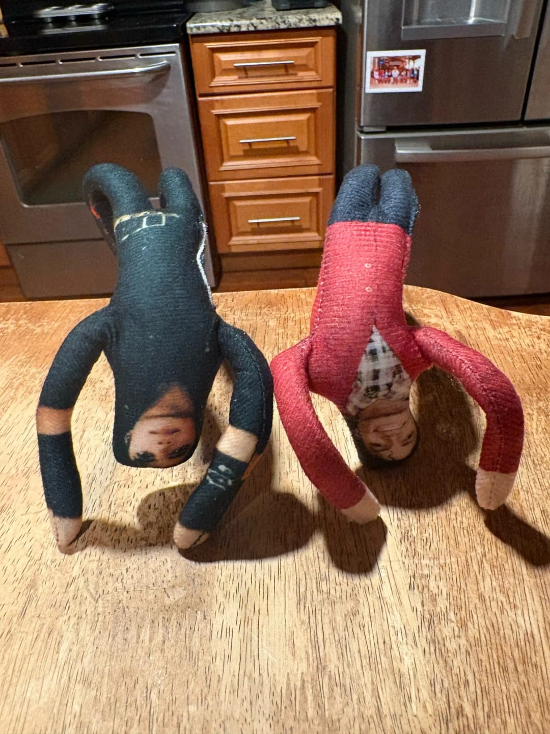 Customer photo review of Mini Michael Doll Plush