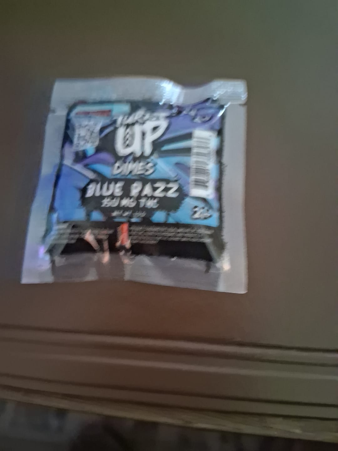 Customer photo review of Dime Gummy - Blue Razz