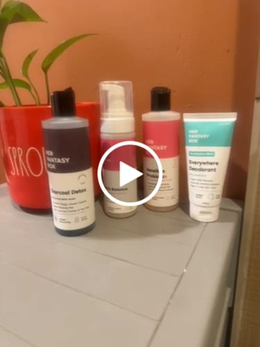 Customer video review of Charcoal Detox Exfoliating Body Wash
