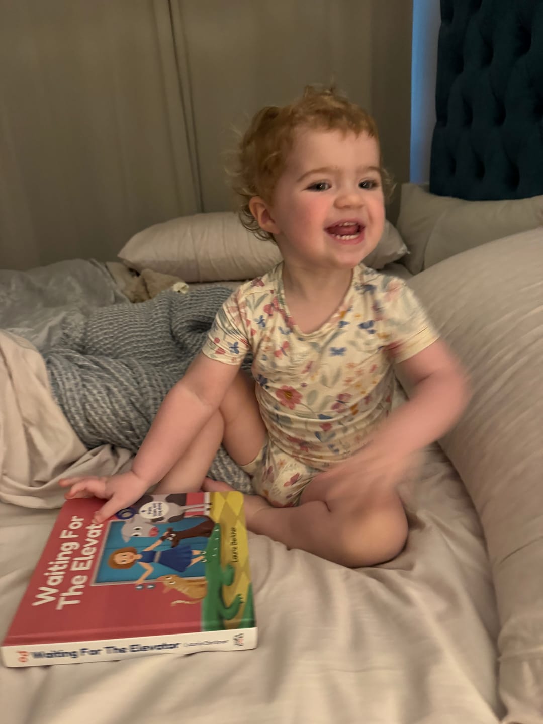 Customer photo review of Waiting For The Elevator by Laurie Berkner