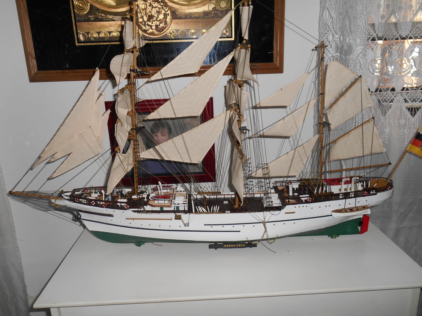 Customer photo review of Maqueta Barco Gorch Fock