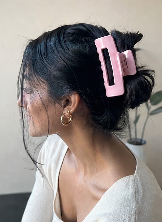 Customer photo review of Cloud Comfort Hair Clip