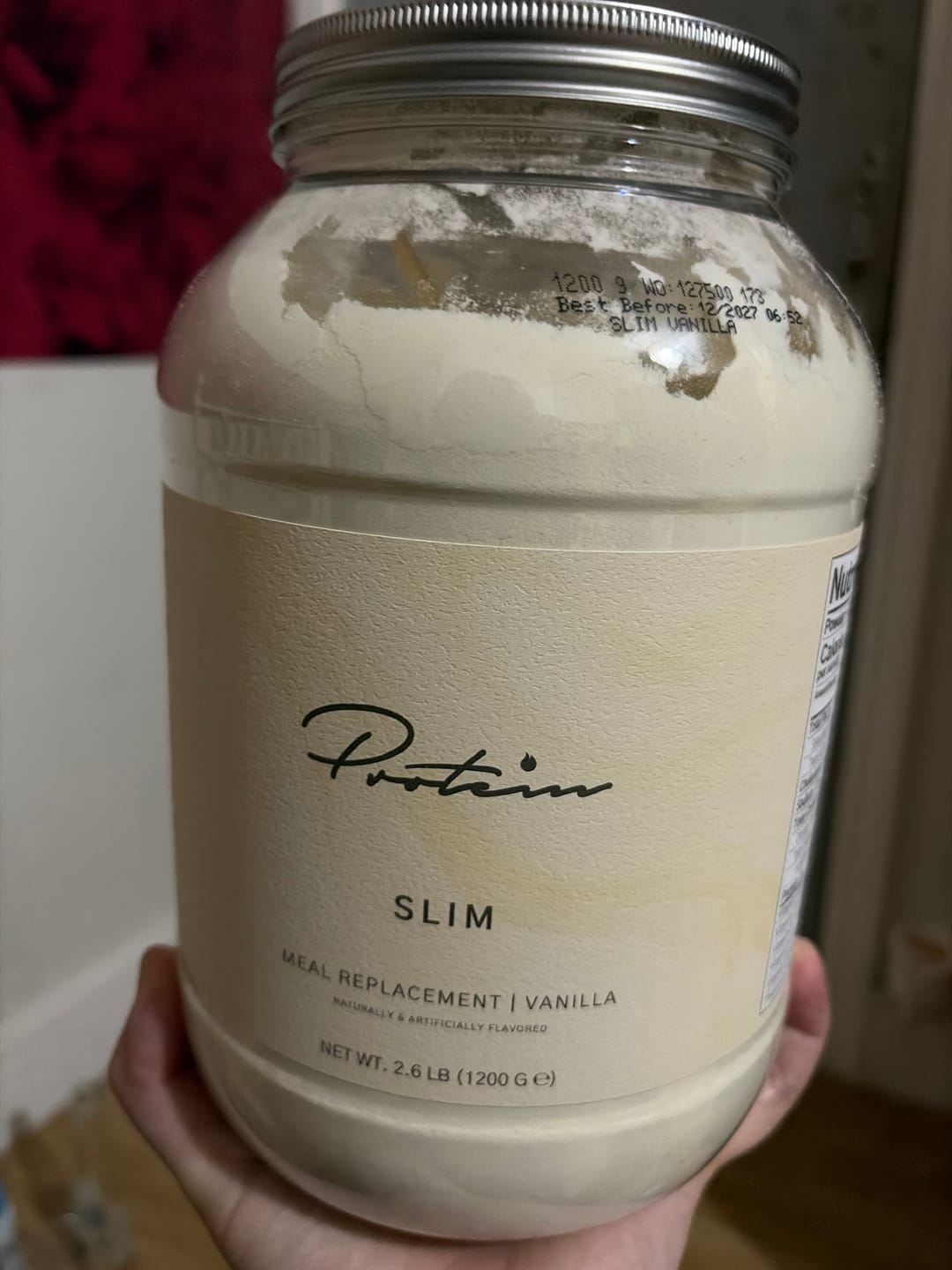 Customer photo review of Slim Meal Replacement | 34 Meals