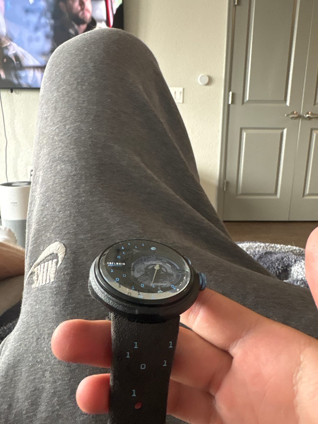 Customer photo review of The Label Noir - Alcantara Leather