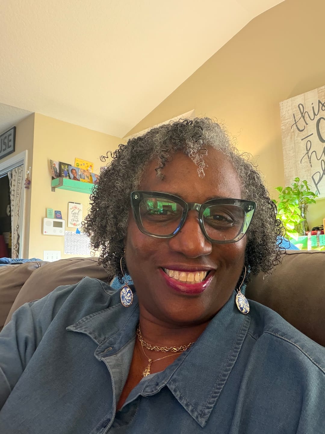 Customer photo review of Wash & Go Quinoa Gel – Ultra Hold for Long-Lasting, Defined, Frizz-Free Curls